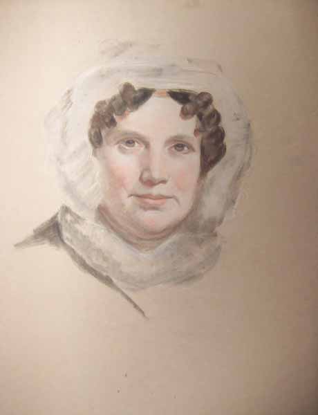 Head of a Woman in a White Lace Cap